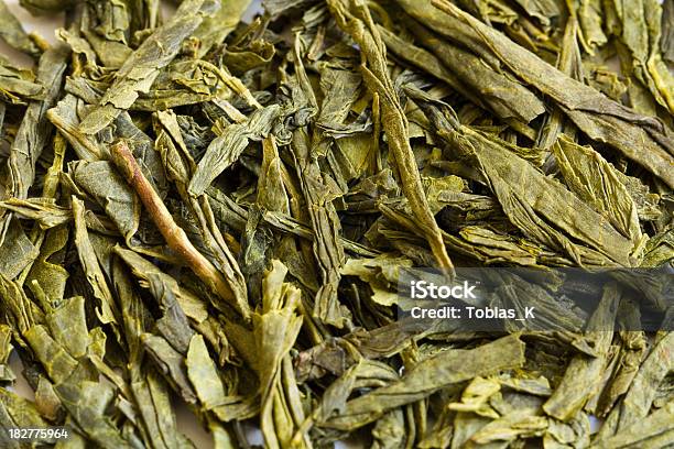 Photo libre de droit de Thé Vert Bancha banque d'images et plus d'images libres de droit de Feuilles de thé séchées - Feuilles de thé séchées, Thé - Boisson chaude, Aliment