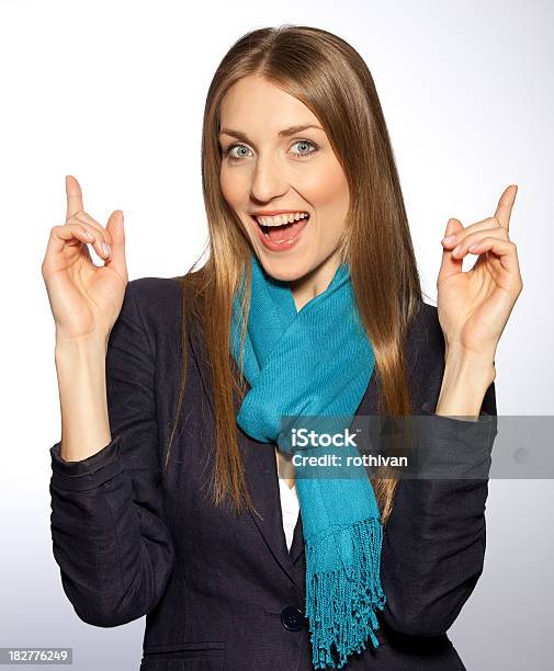 Happy Business Girl Stock Photo - Download Image Now - 20-29 Years, Adult, Adults Only