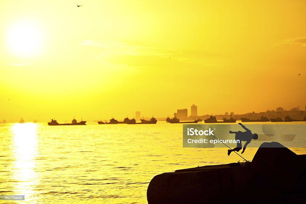 해변에서 Parkour 점프 - 로열티 프리 20-29세 스톡 사진