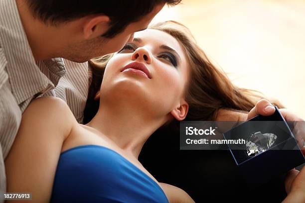 Gift For Valentines Day Stock Photo - Download Image Now - Adult, Adults Only, Apartment