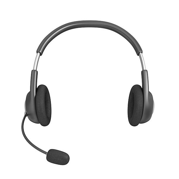 headset isolated headset.3d render. headset stock pictures, royalty-free photos & images