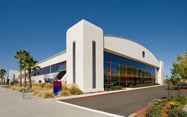 istock Military Hangar, Converted to Office Space 182777373