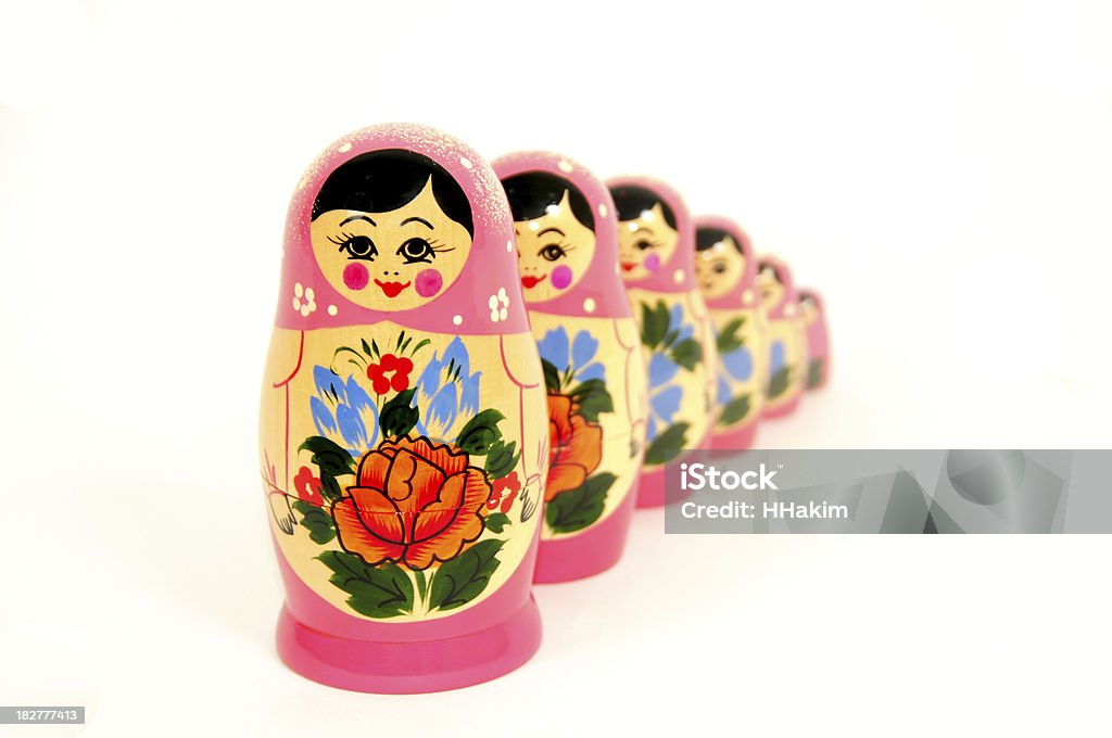 Matryoshka doll - Foto de stock de Muñeca Rusa libre de derechos