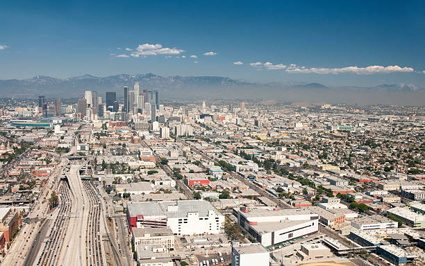 istock Downtown Los Angeles Aerial View 182777434