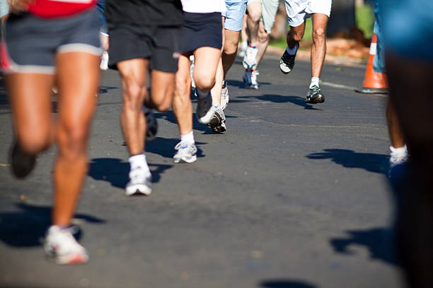 istock Group of runners on the street 182778073