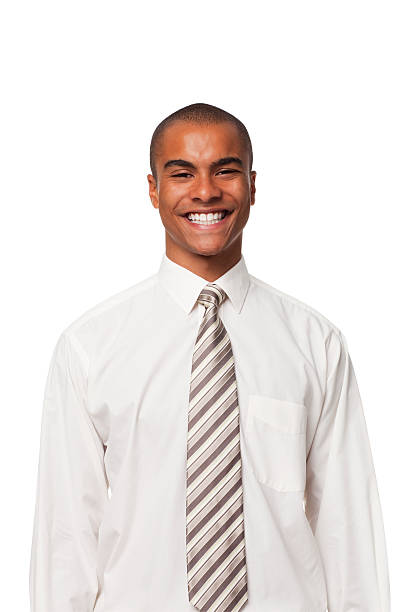 istock Smiling Young Businessman. Isolated. 182779722