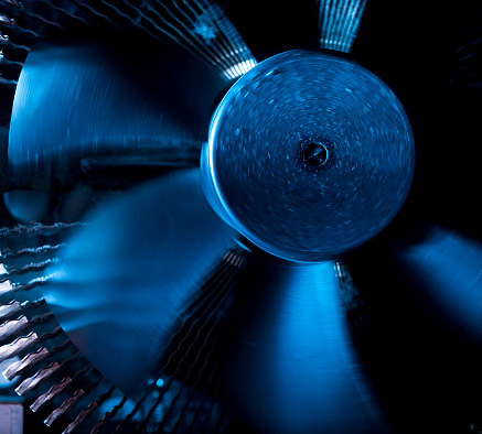 Rotating Fan Computer Graphics Rotating Computer Cpu Fan Stock Photo - Download Image Now - Abstract ...