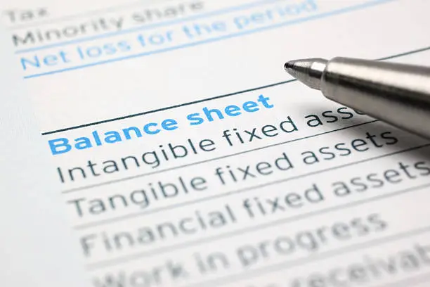 Photo of Balance Sheet