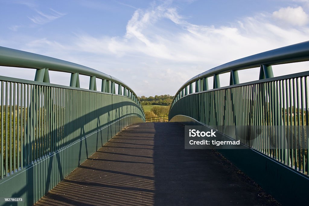 Pont vert - Photo de Acier libre de droits