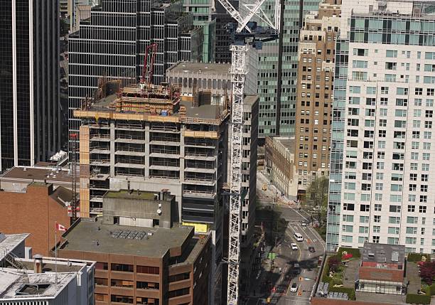istock Office Buildings, Downtown Vancouver, British Columbia, Canada 182780352