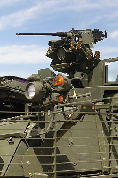 istock Remote Weapons Station on Stryker Vehicle 182780420
