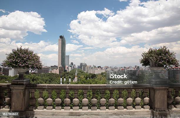 Mexico City Stock Photo - Download Image Now - Aerial View, Architectural Column, Built Structure