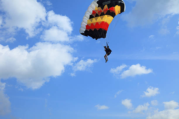istock Parachutist in air 182780825