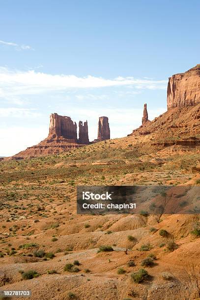 Buttes And Mesas Of Monument Valley Stock Photo - Download Image Now - Arid Climate, Arrangement, Beauty In Nature