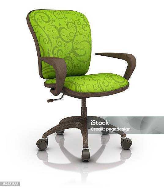 Photo libre de droit de Fauteuil Vert banque d'images et plus d'images libres de droit de Accoudoir - Accoudoir, Ameublement, Chaise