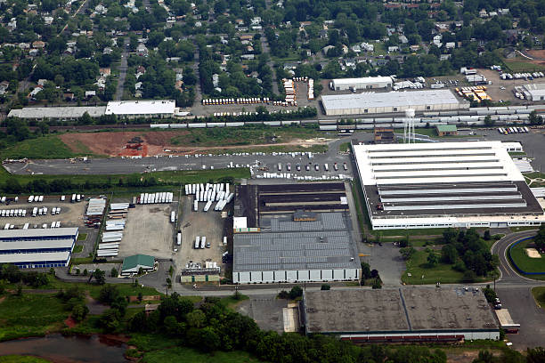 istock Industrial Zone Aerial 182782231