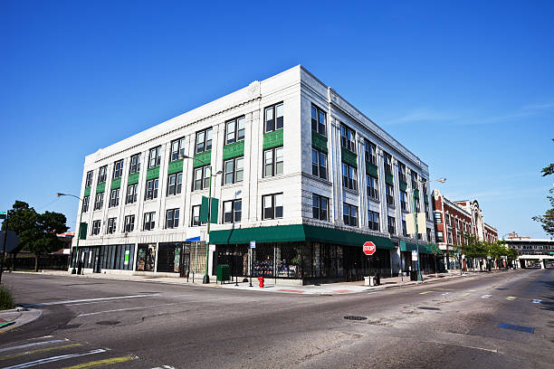 istock Howard Street Shops in Chicago 182783029
