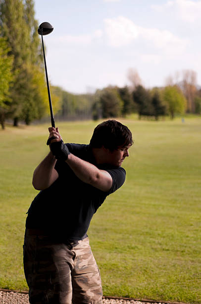 istock Young Male Golfer 182783881