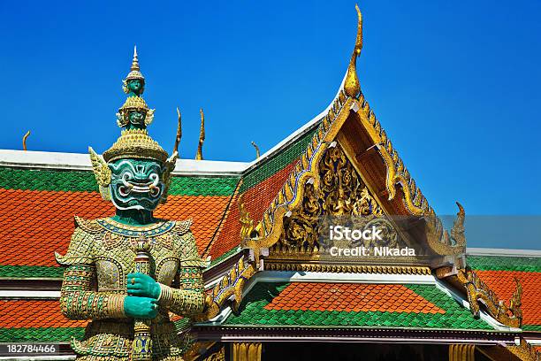 Foto de O Grand Palace Em Bangcoc e mais fotos de stock de Amarelo - Amarelo, Arcaico, Arquitetura