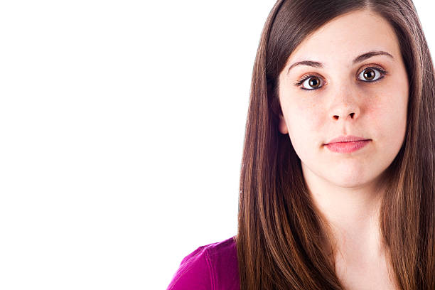 istock Teenage Girl with Copy Space 182784579