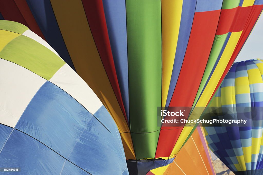 Gorącym powietrzem balon Fiesta kolor - Zbiór zdjęć royalty-free (Balon na ogrzane powietrze)