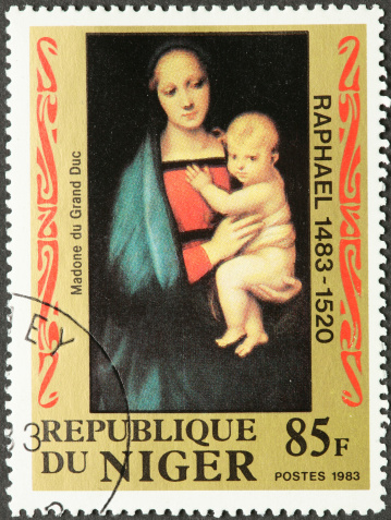 Europe. France. Auvergne-Rhône-Alpes. Ain. Bourg-en-Bresse. 08/05/2019. This colorful image depicts Mary Magdalene penitent. 1768. Laurent Pécheux. 1729-1821. Oil on canvas. Inv. 2017.7.1. Municipal Museum of Bourg-en-Bresse.