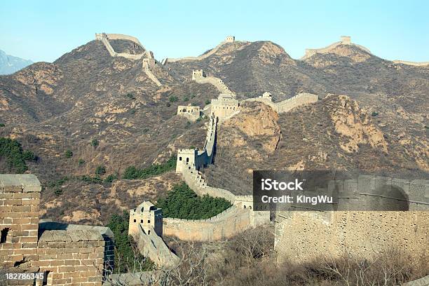 Gran Muralla China Foto de stock y más banco de imágenes de Antiguo - Antiguo, China, Ciudades capitales