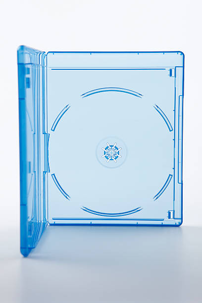 blu ray case stock photo