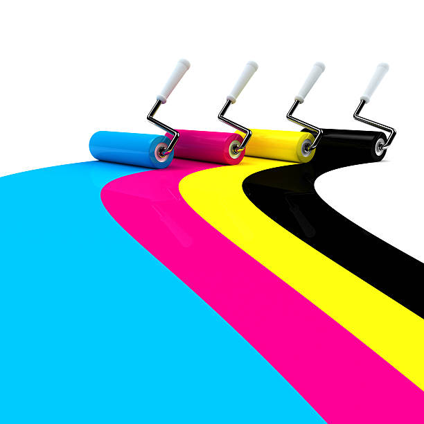 CMYK stock photo