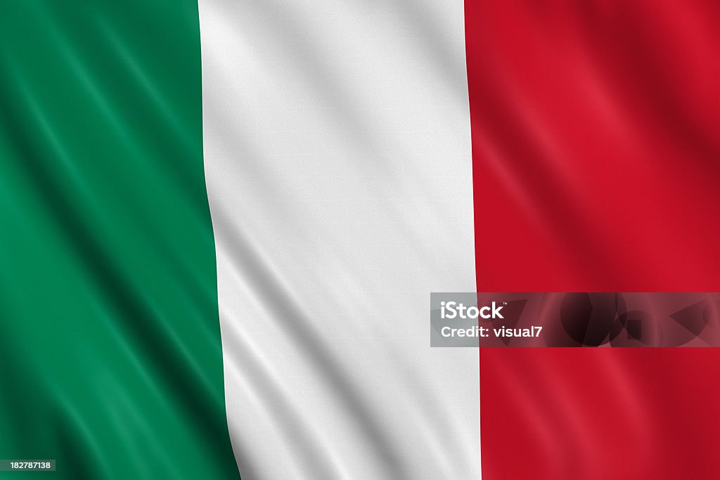 Итальянский флаг - Стоковые фото Итальянский флаг роялти-фри