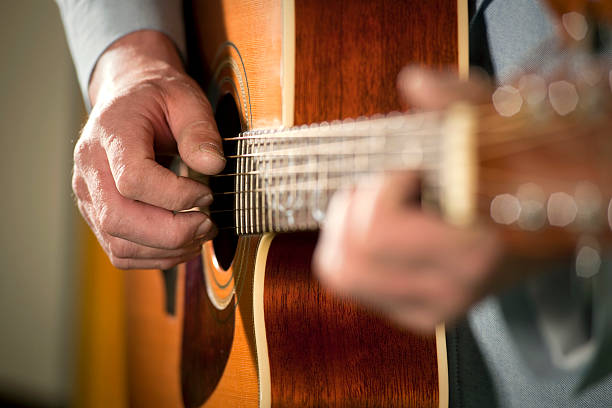istock Man playing acoustic guitar 182788010