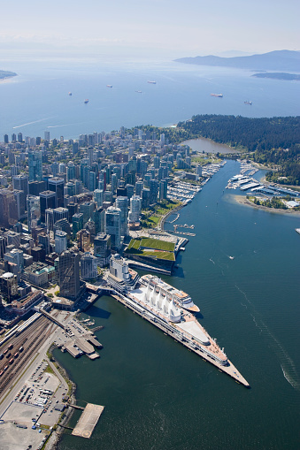 El centro de la ciudad de Vancouver photo