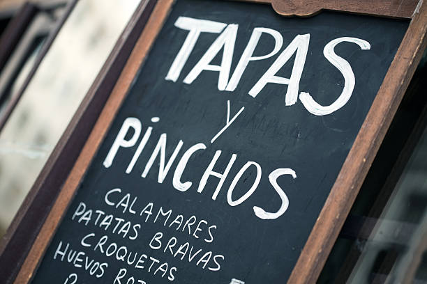 spanish bar chalkboard