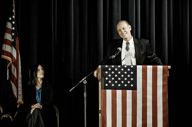 istock Politician giving a Speech 182789714