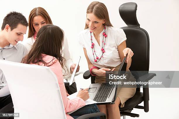 Businessteam Stockfoto und mehr Bilder von Akte - Akte, Aktenordner, Arbeiten