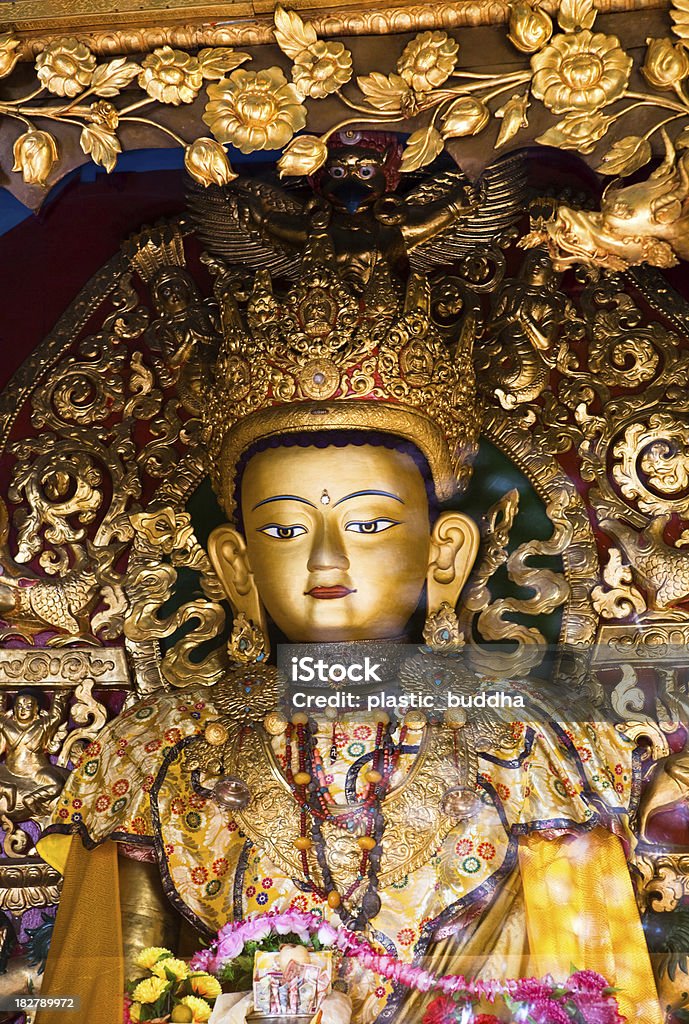 Estatua Dorada de buda - Foto de stock de Bendición libre de derechos