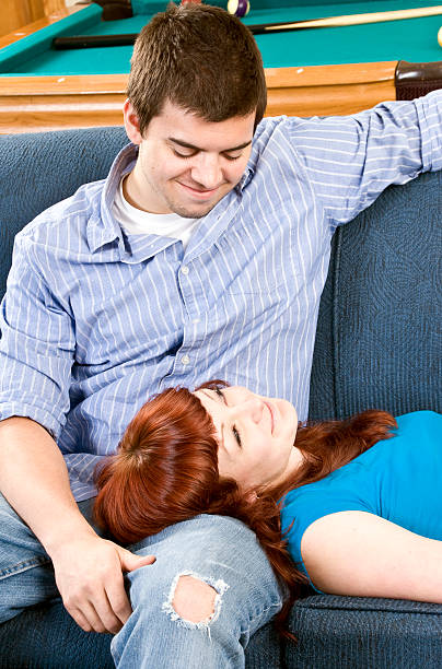 istock Chillin in the rec room 182790265