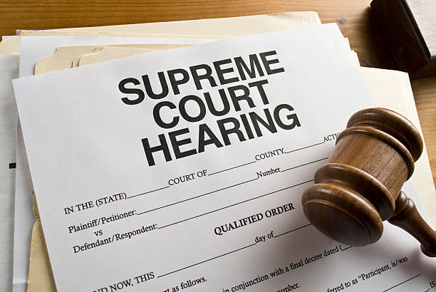 istock Supreme Court Hearing Paperwork 182790454