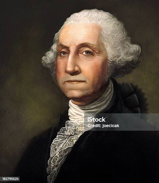 George Washington Generada Digitalmente Retrato Foto de stock y más banco de imágenes de George Washington - George Washington, Retrato, EE.UU.