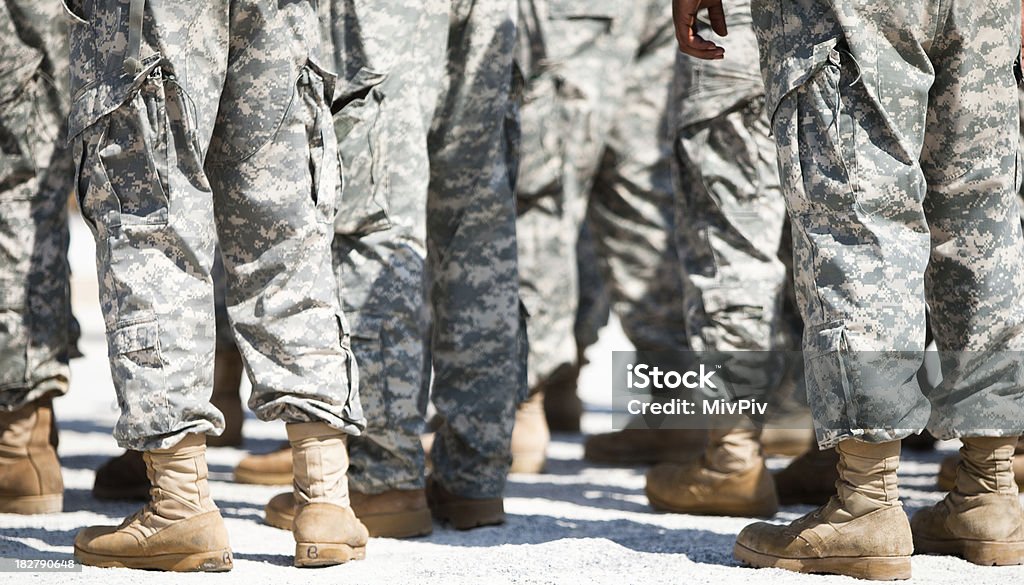 Группа солдат - Стоковые фото National Guard роялти-фри