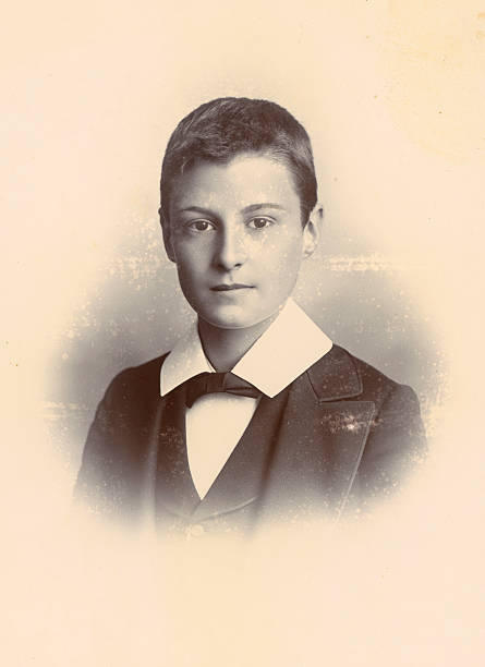 istock Victorian boy vintage photograph 182790997