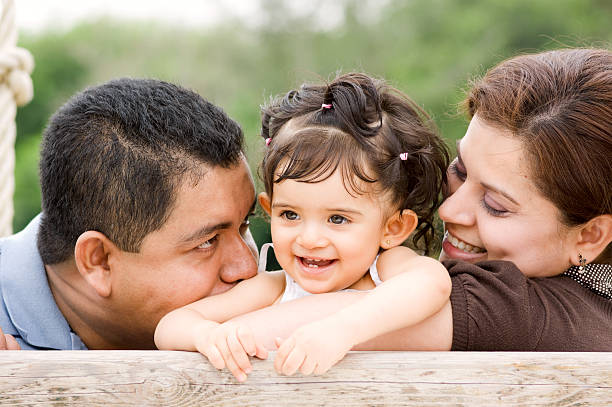 istock Hispanic Family at the Park 182791400