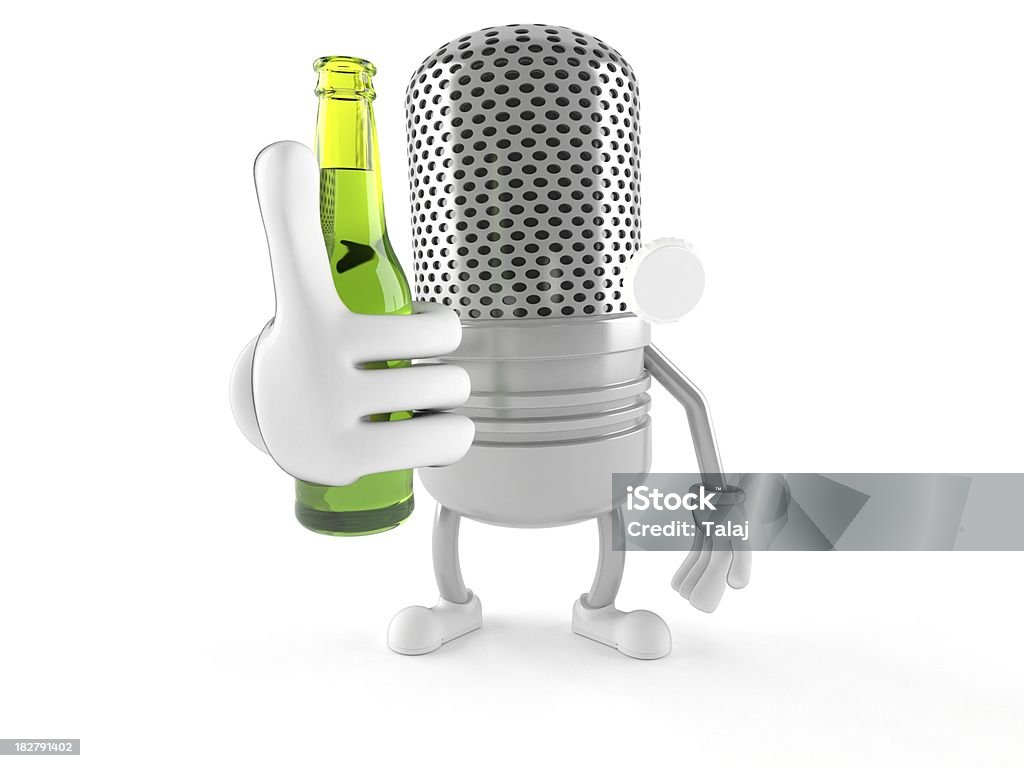 Radio microphone - Photo de Alcool libre de droits