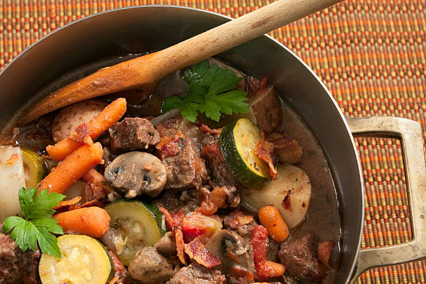 istock Pot of Healthy Beef Stew 182791543