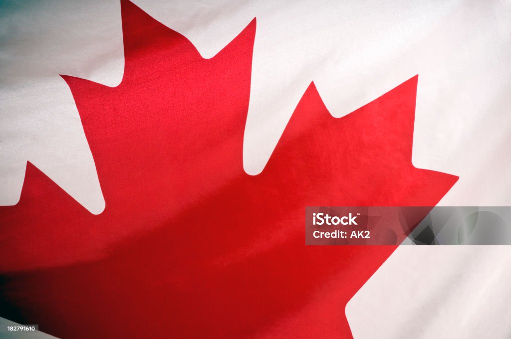 Bandeira Canadense - Foto de stock de Dia do Candá royalty-free