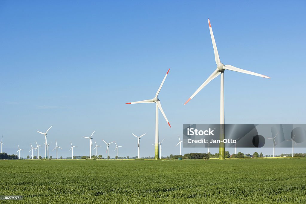 WindEnergy - Lizenzfrei Schleswig-Holstein Stock-Foto