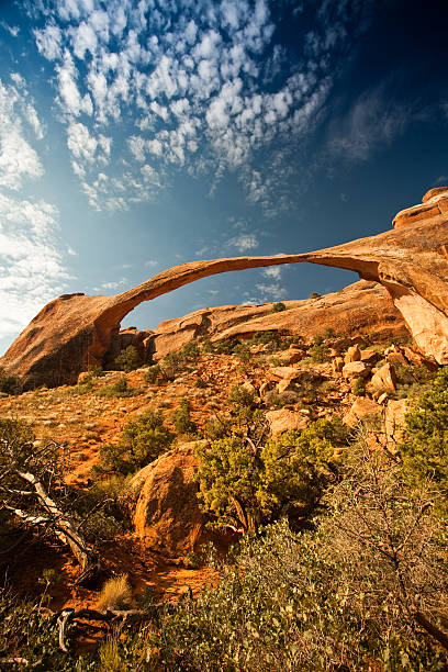 istock Landscape Arch rock formation 182792426