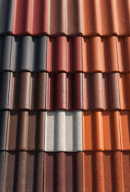 istock Colorful roof tiles 182792546