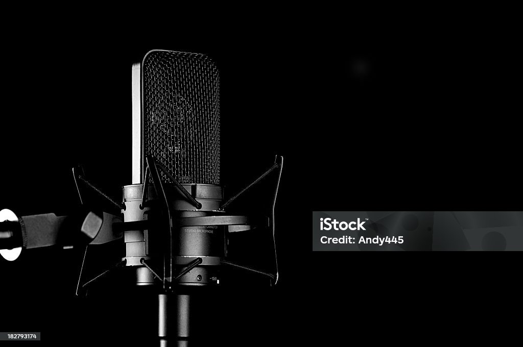 microphone de Studio - Photo de Micro libre de droits