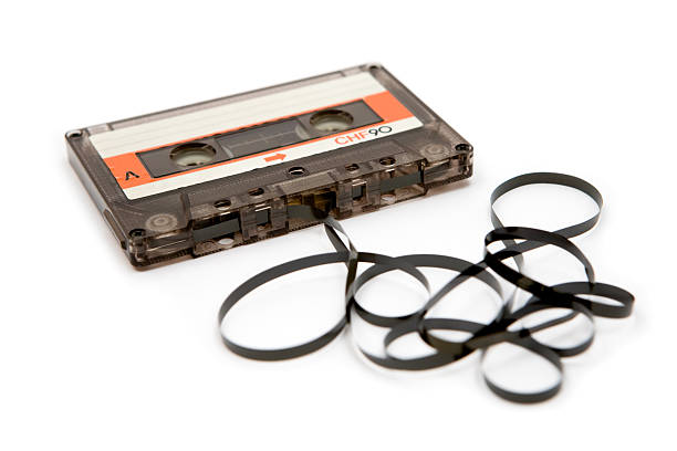 velho cassete de áudio - reel to reel tape imagens e fotografias de stock